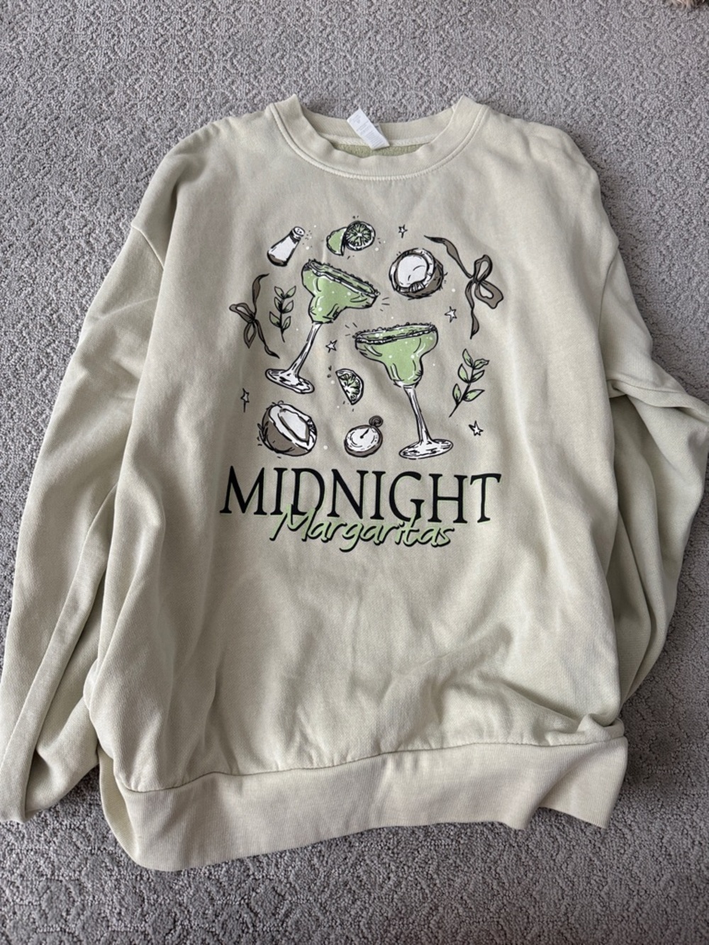 BRAND NEW Practical Magic Midnight Margaritas Graphic Crewneck Sweatshirt